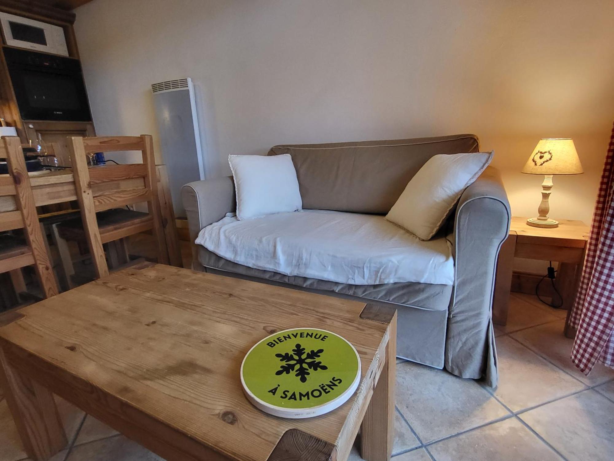 Ecrins A4, 1 Bedroom Apartment With Bunk Room, Central Samoëns Exterior foto